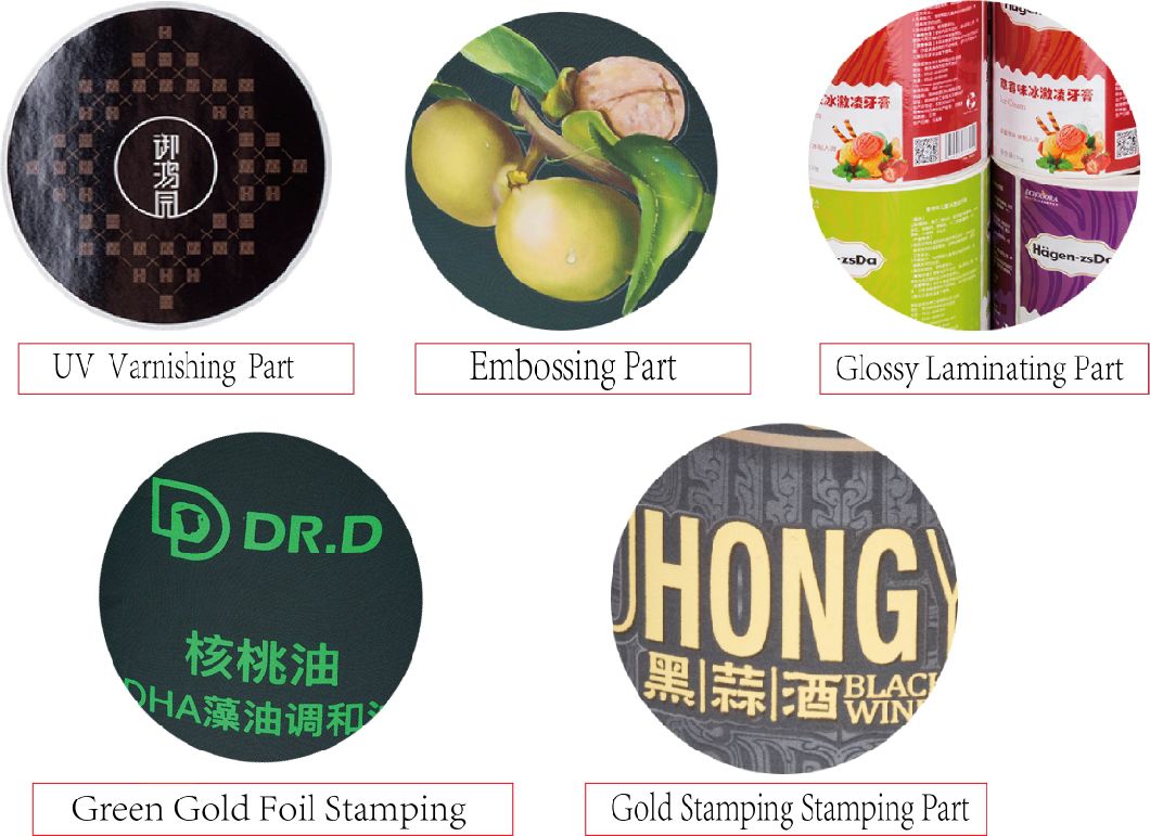 Hot Sale Custom Products Packaging Adhesive Paper Printing Labels&/ Adhesive Vinyl Printing Labels