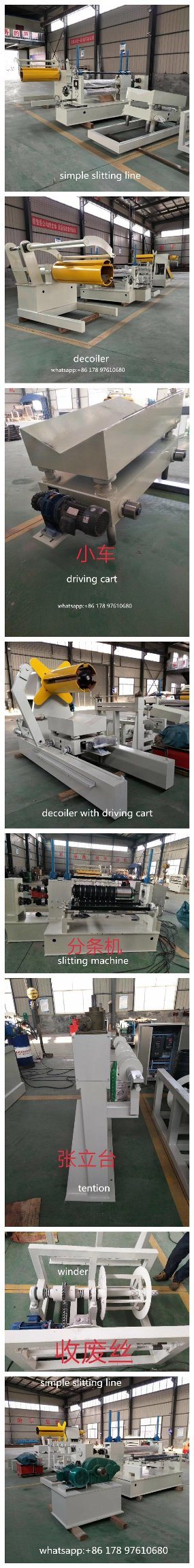 Slitting Line Machinery, Slitting Machine, Simple Slitting Line