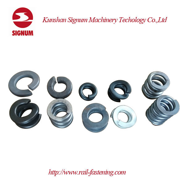 Fe6 Spring Washer for Sleeper Screw