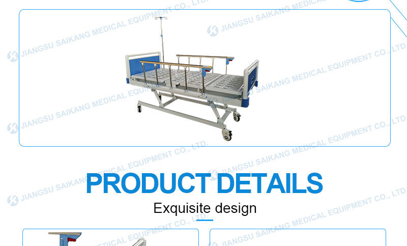 Used Manual Hospital Patient Sick Bed