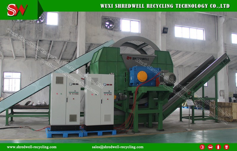 Double Shaft Crusher for Recycling Scrap Car/Iron/Steel/Aluminum