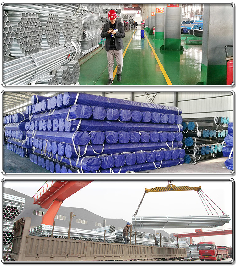 Hot Dipped Galvanizing Steel Pipe, Light Weight Gi Steel Pipe