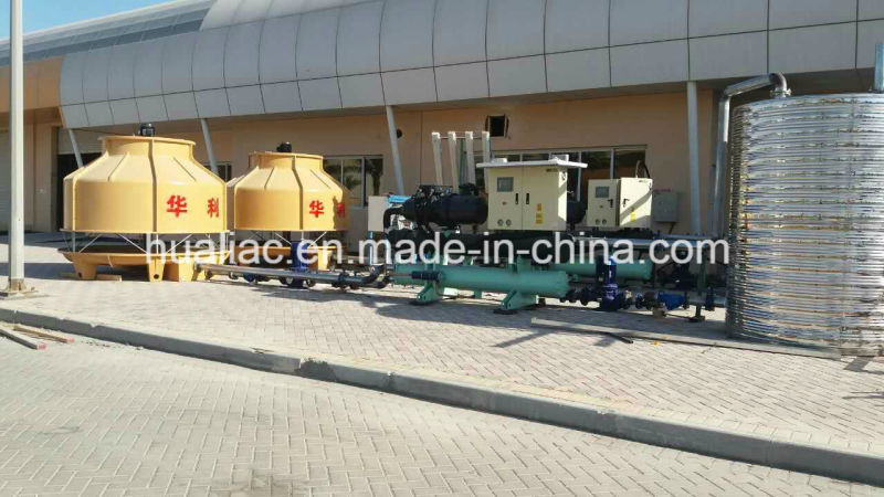 Ce Screw Type Water Cooled Water Chiller for Air Conditioning Use