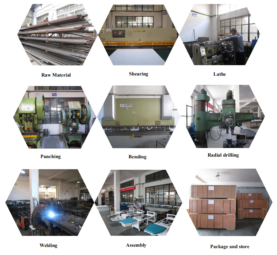 Ordinary Manual Hydraulic Medical Operation Table