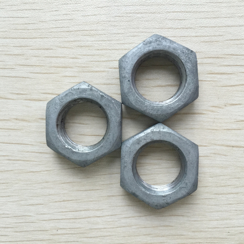 Metric Hexagon Thin Nuts, Hex Flat Nuts, Hexflat Jam Nuts