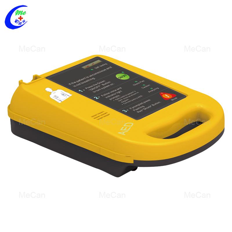 Biphasic Heart Aed Portable Automated External Defibrillator Machine