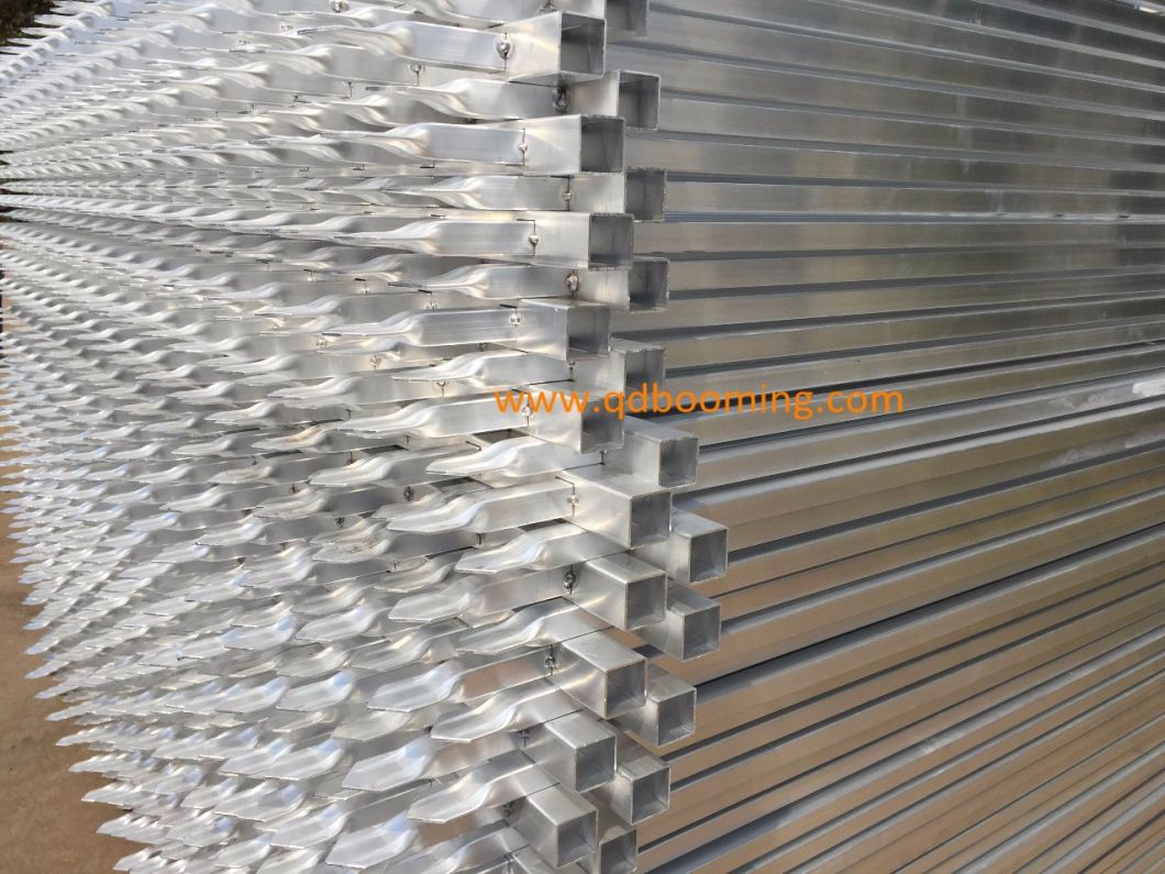 Customized Aluminum Fence with Spear Picket Top