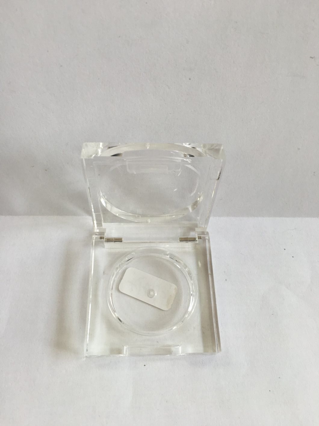 Square Plastic Clear Eyeshadow Case