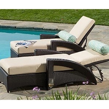 Rattan Pool Chaise Lounge (CL-1005)