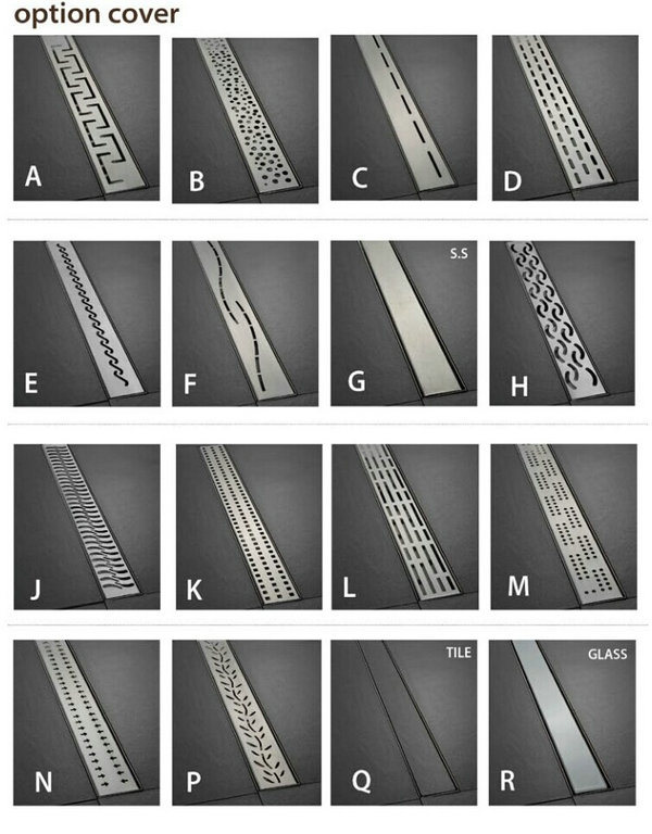 Shower Linear Drain Stainless Steel 304 (SLD1032)