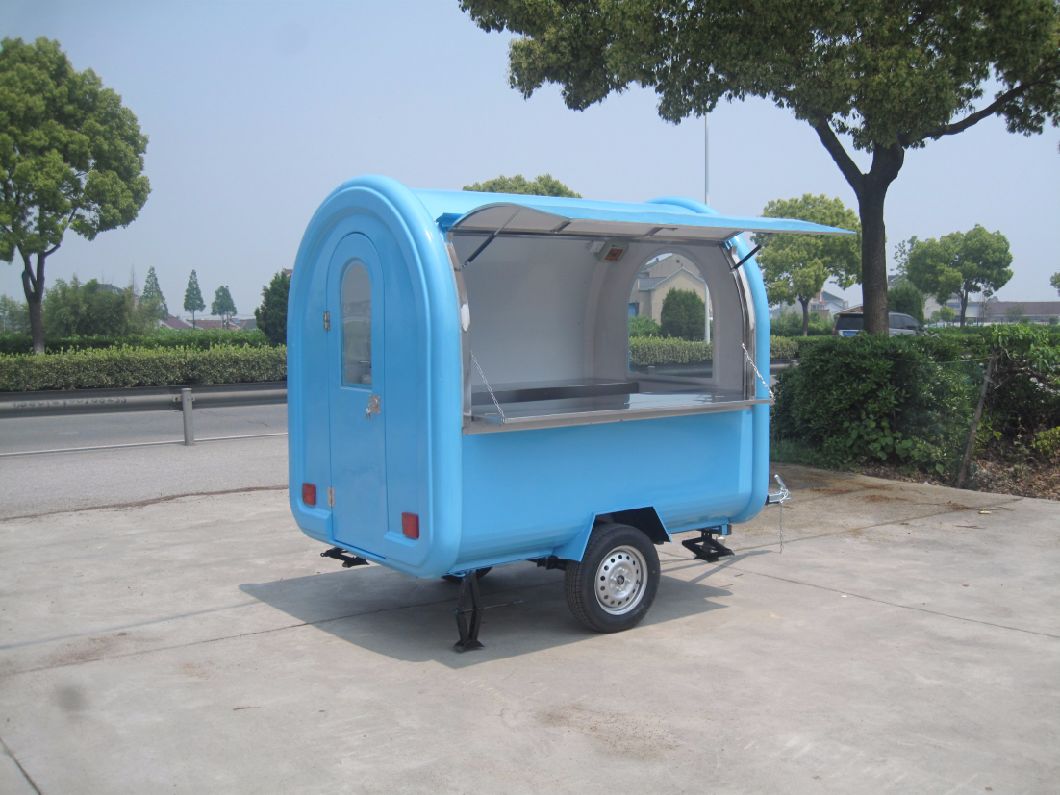 Bottom Price China New Mobile Fast Food Vending Mini Cart