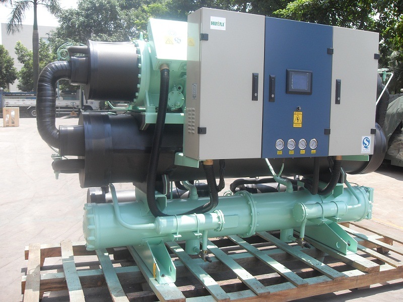 Huali 120 Ton Industrial Screw Type Water Cooled Water Chiller