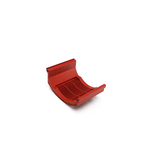 Colored High Precision CNC Machined Anodized Plating Red Aluminum Parts