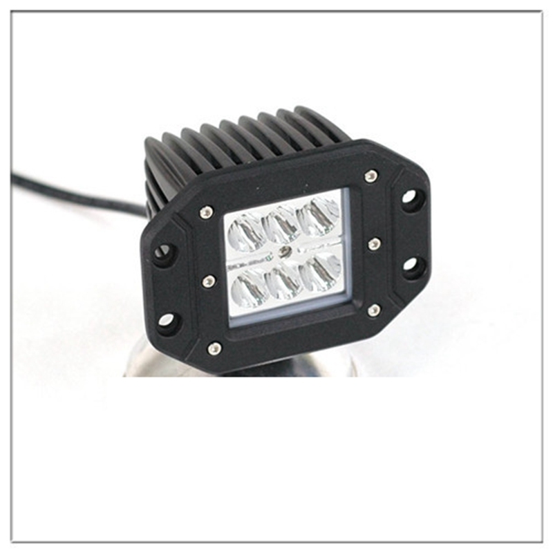 CREE Flood LED Work Light Square Flush Mount