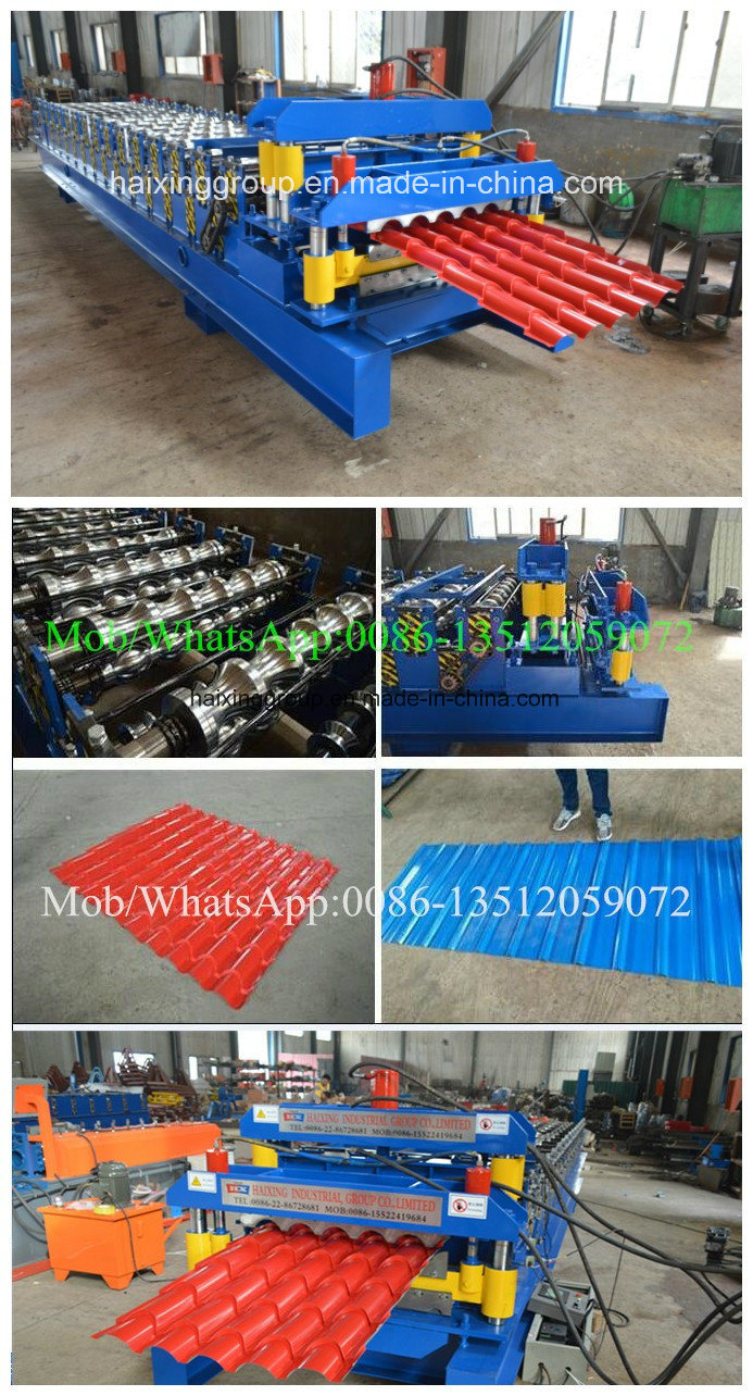 Glazed Roof Tile Roll Forming Machinery