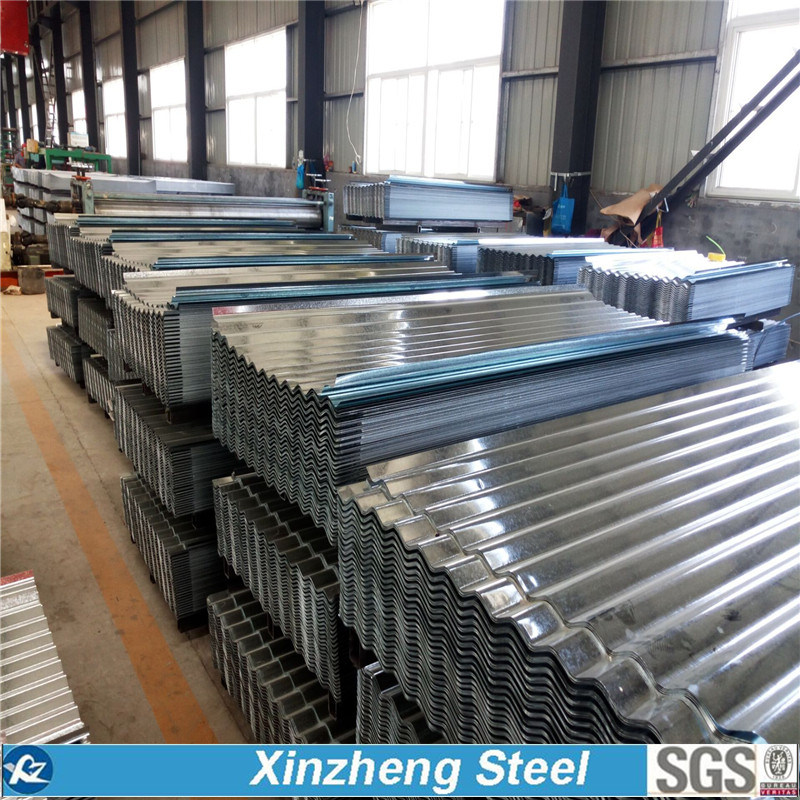 0.13mm-1.5mm Ibr Sheets Galvanized Corrugated Roofing Sheets Steel Tile