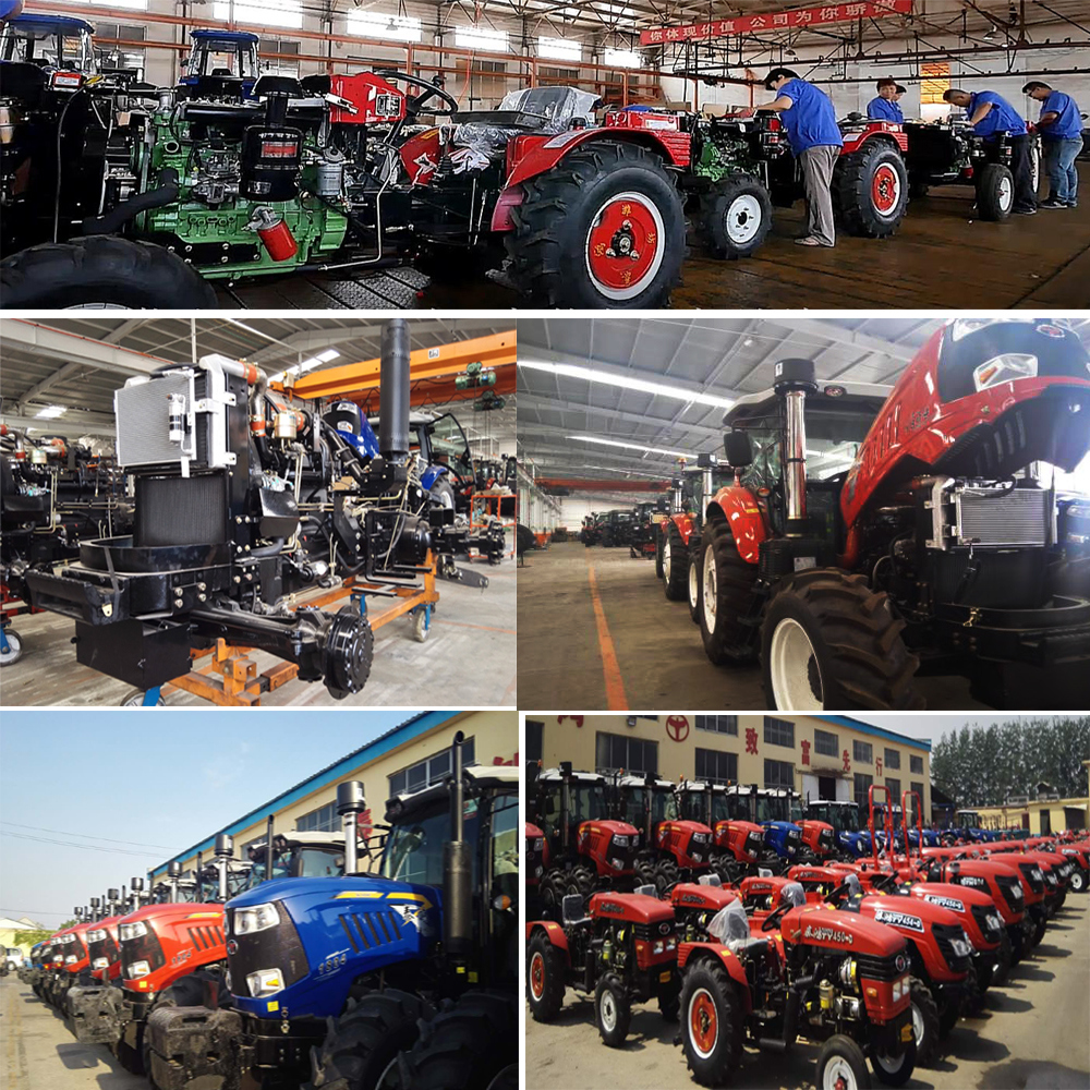 Factory Direct Supply Taihong 55HP Tractor with Strong Power and Big Torque