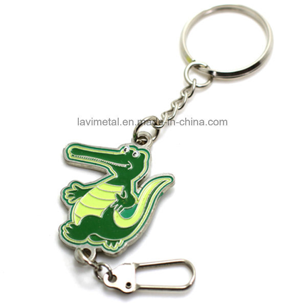 Funny Colorful 2D Souvenier Metal Keychain