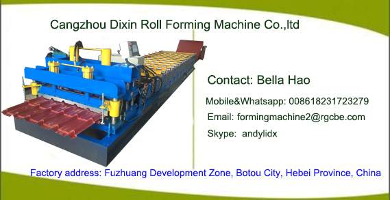 Automatic Cold Metal Roof Roll Forming Crimping Machine