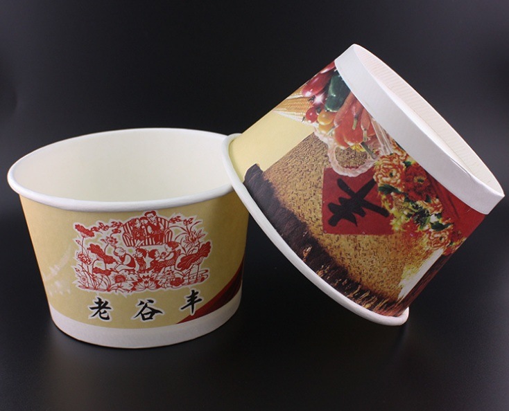 Quality Chinese Products Disposable Packaging Container coffee Plastic Cup Ice Cream Cup Tea Cup Paper Cup