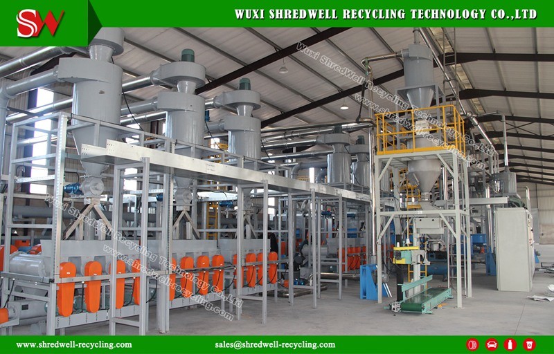 Used/Scrap/Waste Tire/Tyre Rubber Powder Recycling Machine with Low Price