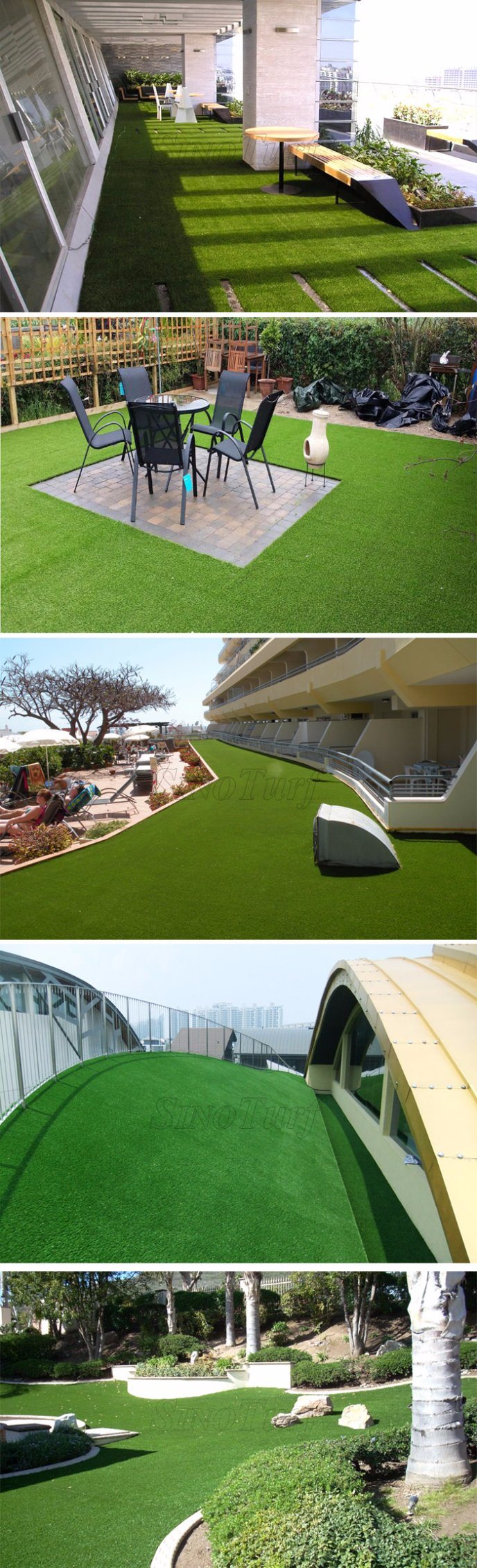 Landscaping Indoor Outdoor Synthetic Artificial Grass Garden Turf