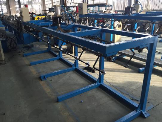 Ridge Cap Roll Forming Machine with Wall Panel Structure