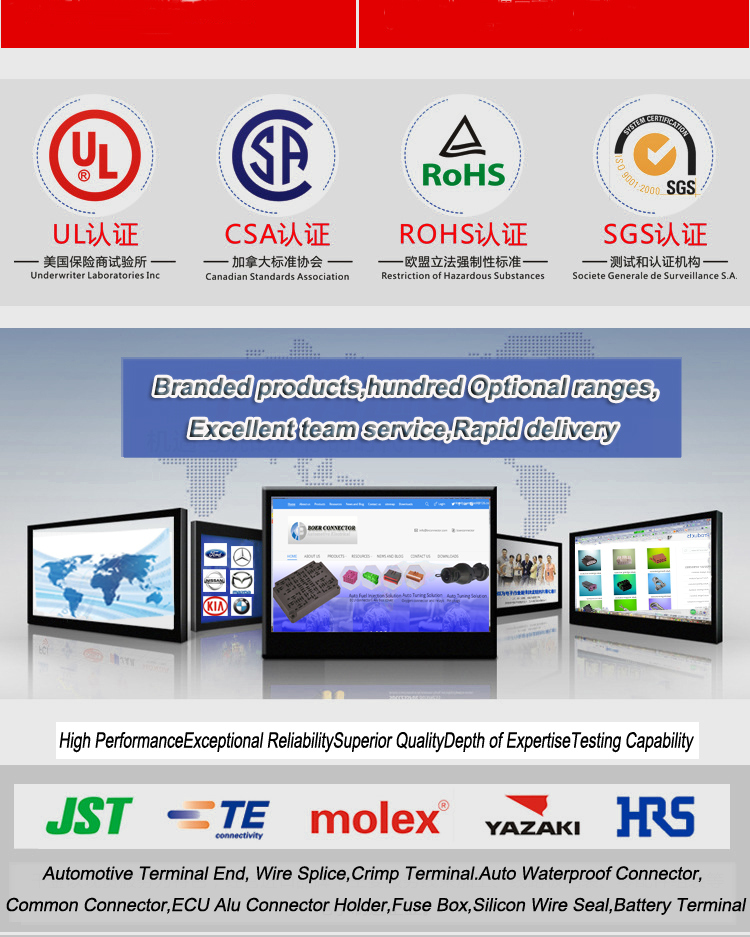 Auto Cable Deutsch Dt Series Connector Dt04-2p