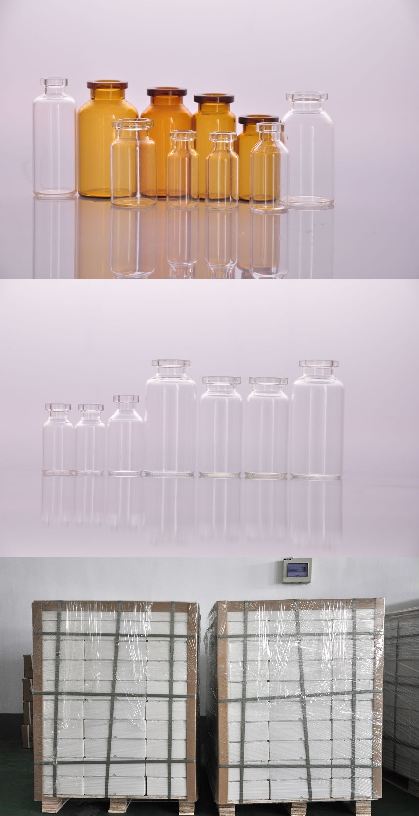 20ml Pharmaceutical Glass Vials Glass Bottles