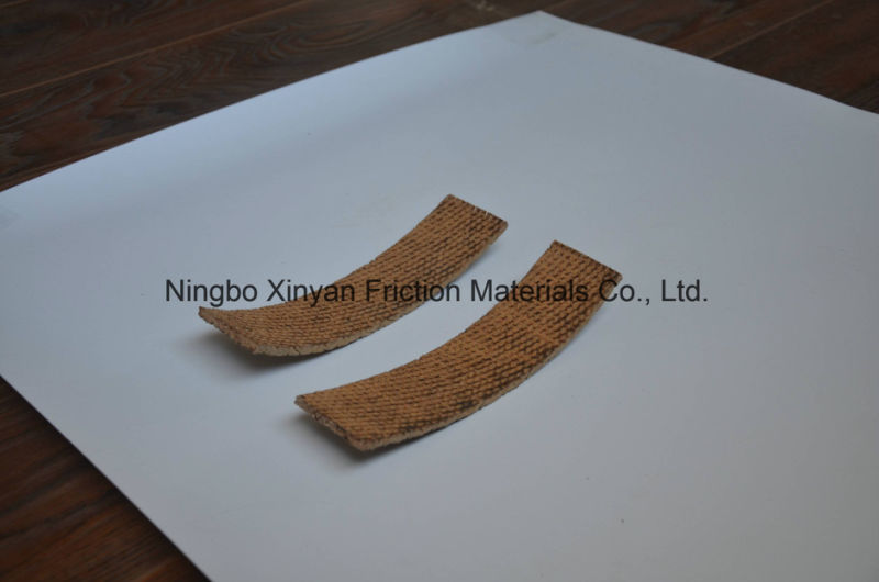 Woven Resin Brake Lining Roll Ship Friction Material