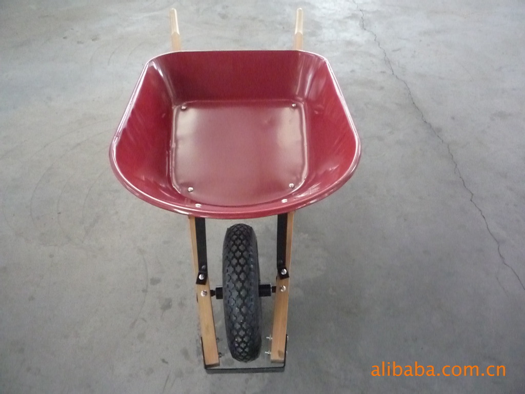 Heavy Duty Wood Handle Garden Wheel Barrow Wh6601