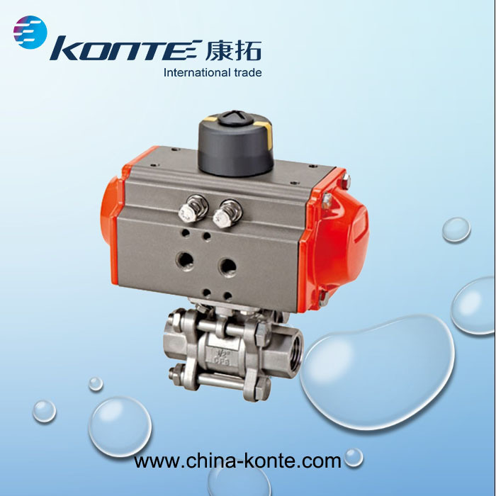 Pneumatic Ball Valve with Solenoid Valve/ Limit Switch/ Filter