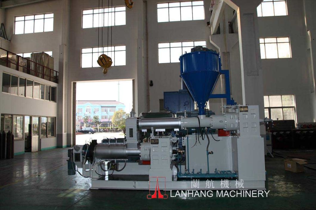 Pre220/250 Two Stage PVC Pelletizing Extruder (Planetary Extruder with Single Screw Extruder)
