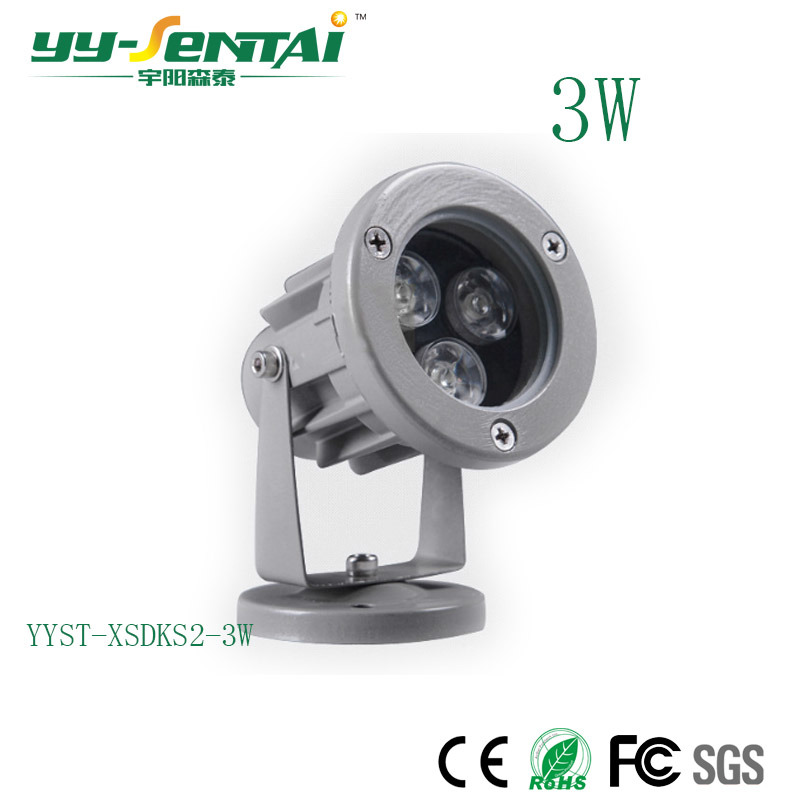 Waterproof IP65 3W LED Spotlight for Outdoor