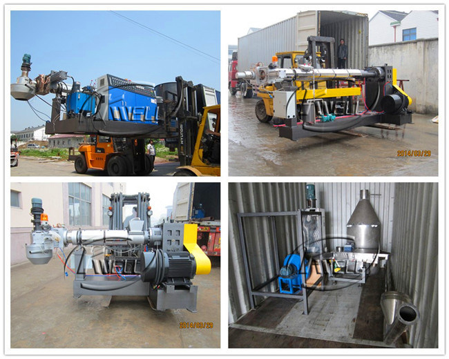 PP/PE Compacting Pelletizing Line/Plastic LDPE Film Recycling Plant/Film Granulate Machine