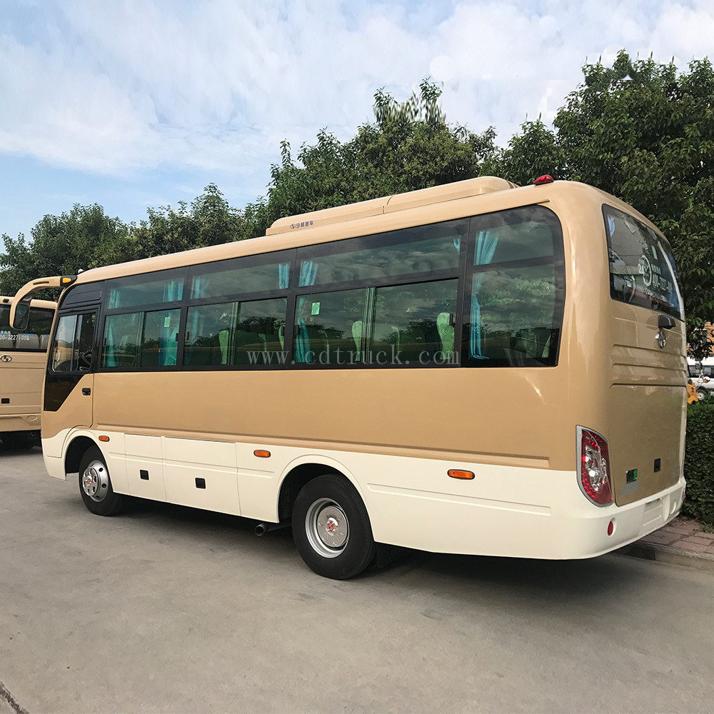 China Shaolin 6.6m 25 Seats 30 Seat Long Distance City Coach Bus for Sale