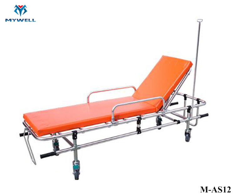 M-As12 Ambulance First-Aid Stretcher Bed for Disabled and Elderly