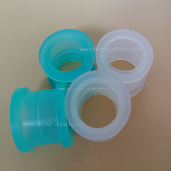 Custom Silicone Rubber Cylinder Bushing