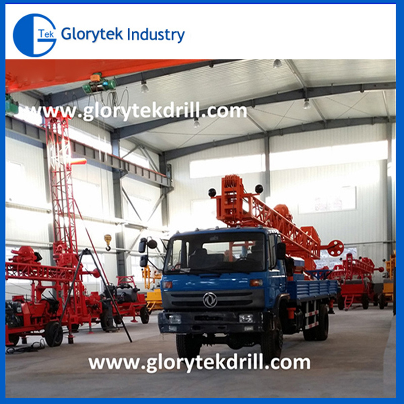 Cheapest 350m Truck Mounted Water Well Drilling Rig