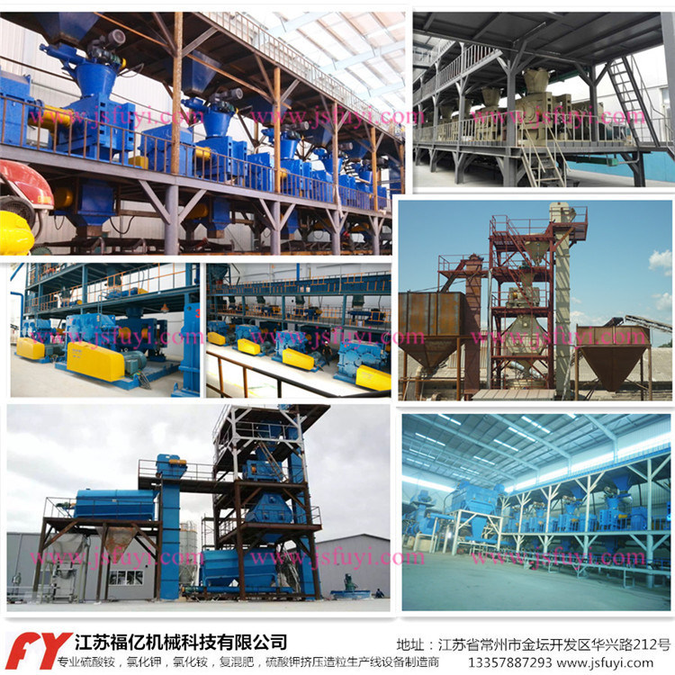 Fertilizer Compaction Granulation Double Roller Granulator