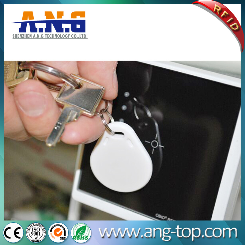 Tear Shape RFID Key Fob / Smart Card with Plastic Housings