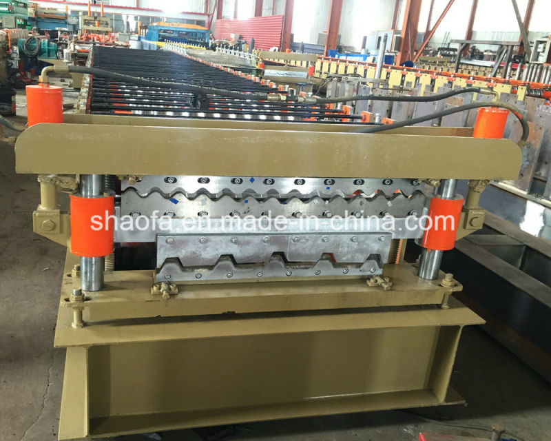 Double Layer Roof Tile Roll Forming Machine Manufacturer