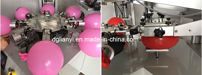 Automatic Two Color Balloon Silk Screen Printer