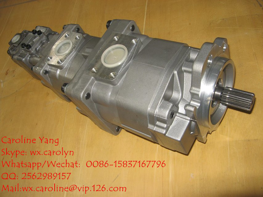 Hot~Japan Komatsu 705-51-20430 Wa320-3/Wa300-3 Komatsu Hydraulic Gear Pump Spare Parts