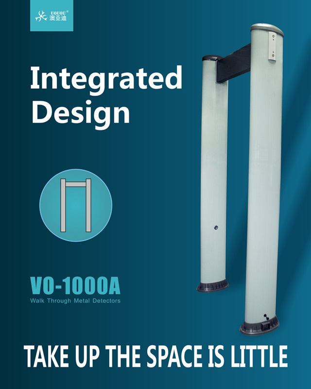 IP65 Waterproof Walk Through Metal Detector with Backup Battery