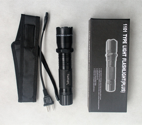 LED Flashlight Stun Gun (1101) Type for Self-Defense with RoHS