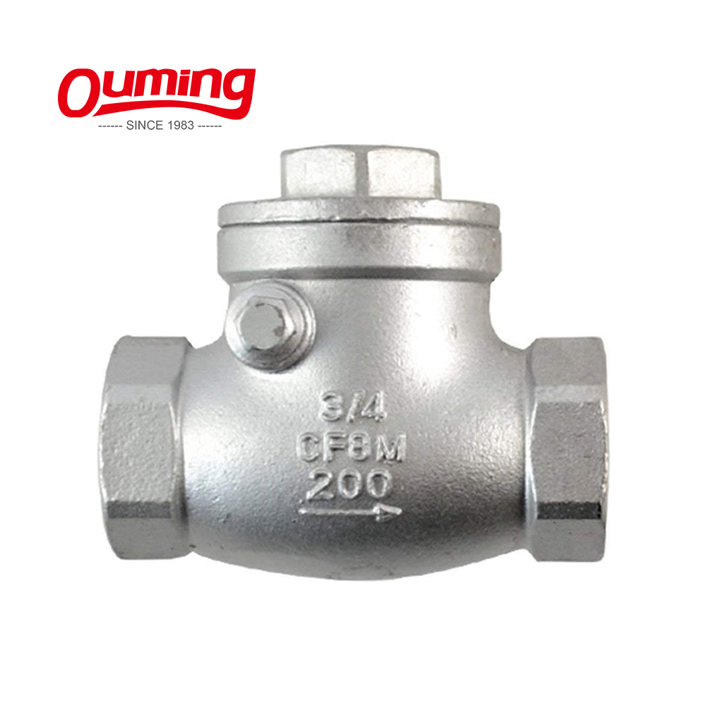 High Pressure NPT Male Thread Spring Loaded Check Valve