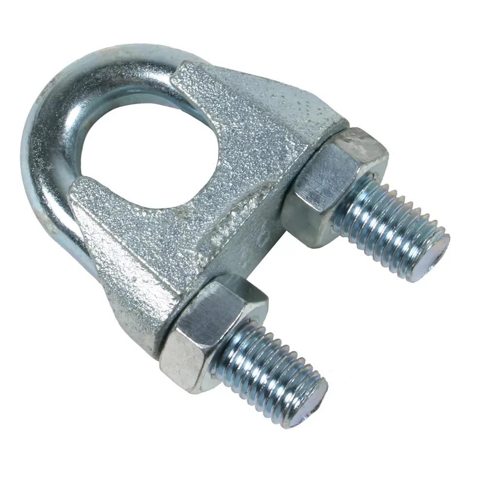 DIN741 Steel Wire Rope Accessories Hardware Stop Attachments Rigging and Fixings Parts Installation