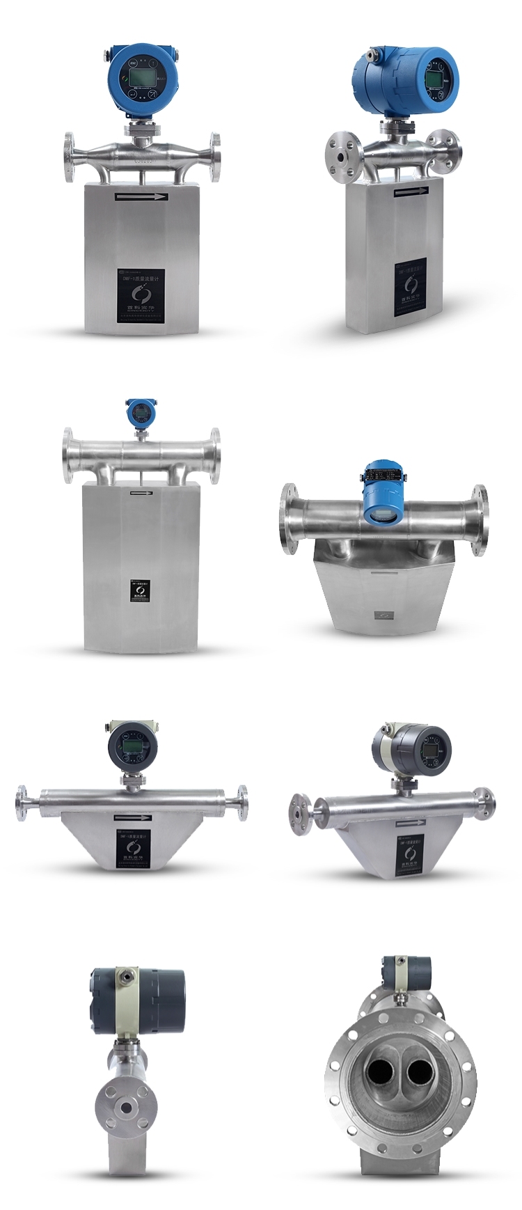 Industrial Energy Coriolis Mass Flow Meter with Low or High Flow Rate