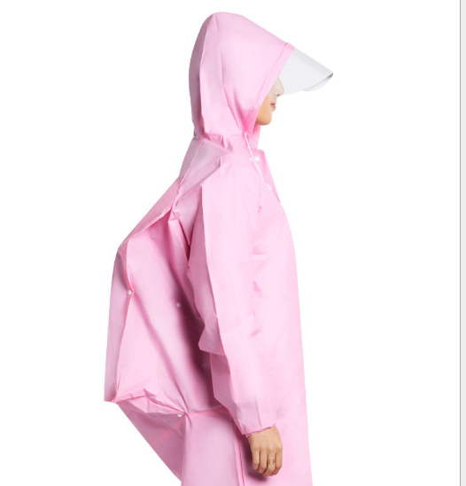 Waterproof Women's EVA/PVC Raincoat